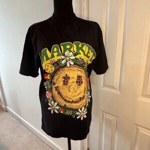 MARKET Smiley Decomposition T-Shirt in Vintage Black - Size S